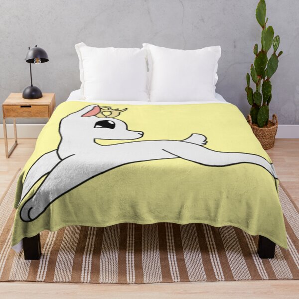 Item preview, Leaping Jackalope white simple designed and sold by DolmanceWorks.