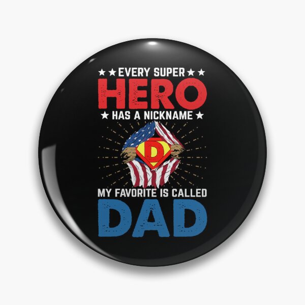 Item preview, Daddy Hero Sticker designed and sold by kimmesajgreh.