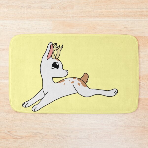 Item preview, Leaping Jackalope brown & white simple designed and sold by DolmanceWorks.
