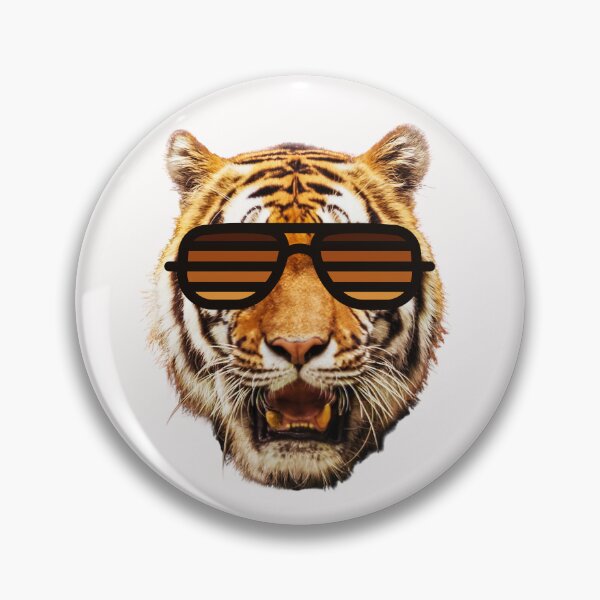 Item preview, Tiger Image tiger sunglasses designed and sold by Click-Like.