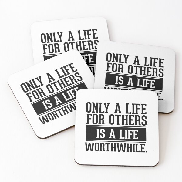 Item preview, Only a life lived for others is a life worthwhile designed and sold by AnisosPteron.