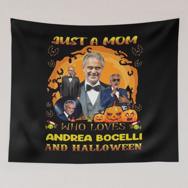 Item preview, Just A Mom Who Loves Andrea Bocelli And Halloween designed and sold by BryannaLaRussa.