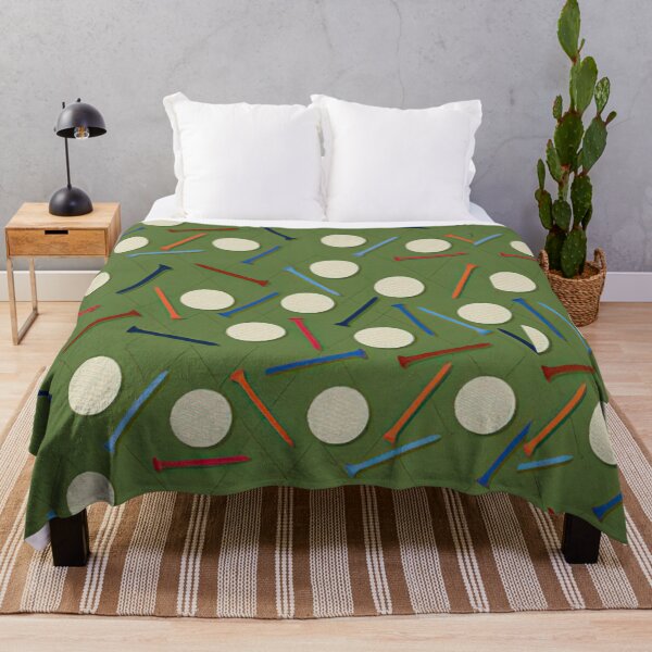 Item preview, Golf Balls and Tees ( Blanket) designed and sold by AubreeFashion.