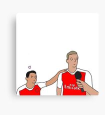 Sanchez and Per Canvas Print