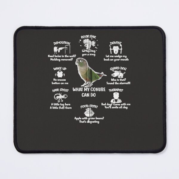 Item preview, Funny My Talented Green Cheek Conure Parrot designed and sold by spinkachhumy.