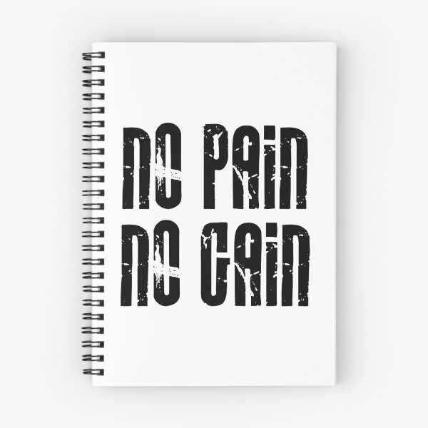 Item preview, No Pain No Gain Grunge designed and sold by ModiBohnam.