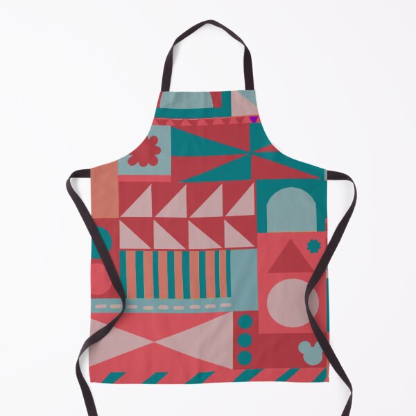 Item preview, "it's a small world" Pattern (cherry palette) designed and sold by Pixie Dust Dreamer.