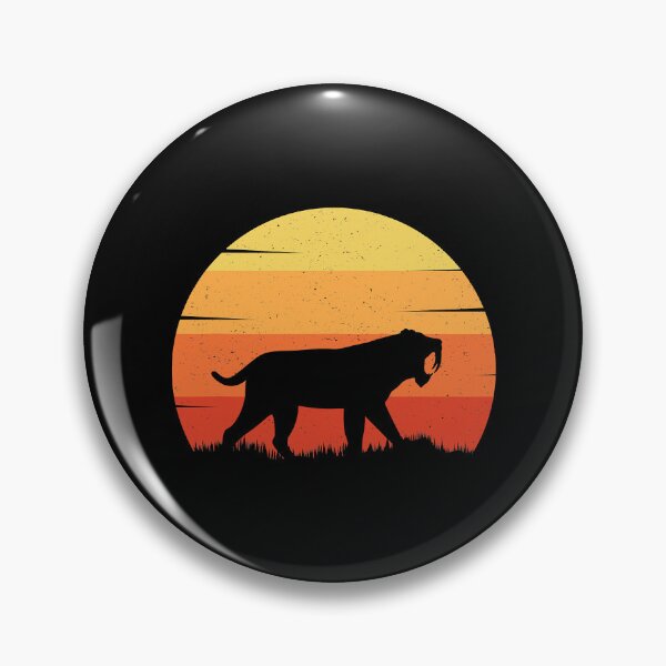 Item preview, Smilodon Prehistoric Saber - Tooth Tiger Mountain Sabertooth designed and sold by Xtjjae.