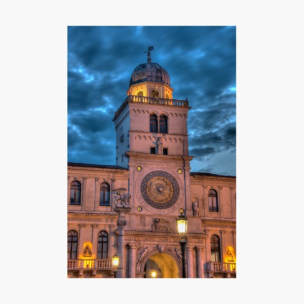 Torre dell orologio, Padova, Italy Photographic Print