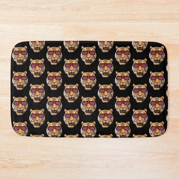 Item preview, tiger with glasses pink and red sunglasses designed and sold by Click-Like.