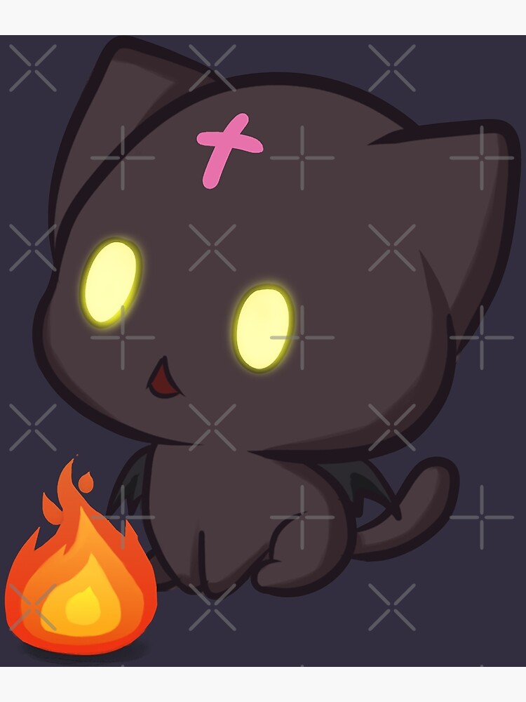 "Mens Womens Konosuba Chomusuke Cute Demon Cat" Poster for Sale by