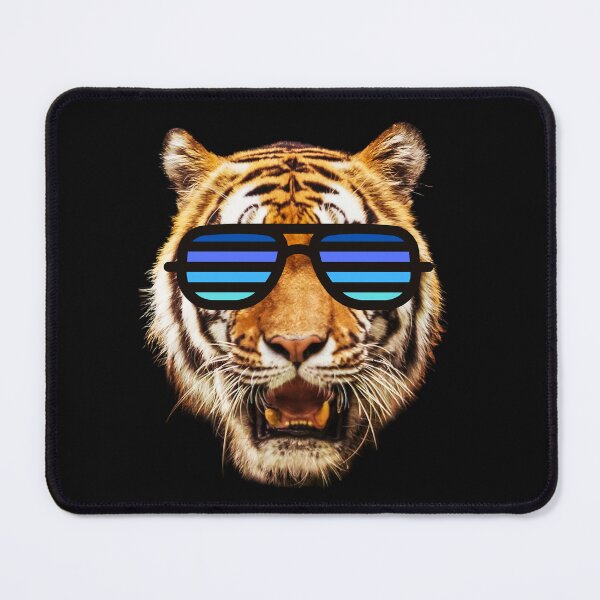 Item preview, cool tiger with sunglasses designed and sold by Click-Like.