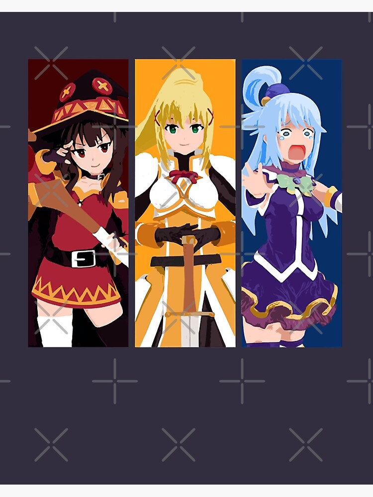 Konosuba Logo Title Art Board Print for Sale by Kamerdra