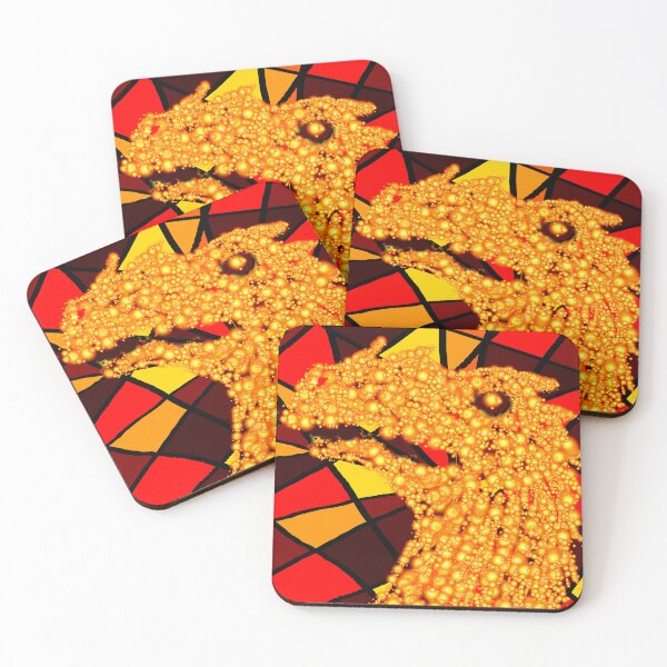 Item preview, Mosaic Pattern With Abstract Sea Dragon Head Artwork1 D1 Production designed and sold by SelfUpgrade.