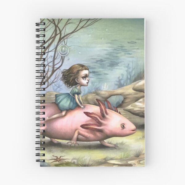 Item preview, is rising on the #Axolotl designed and sold by helenwgreen.