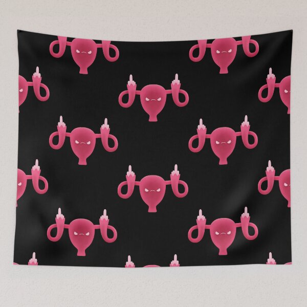 Item preview, Angry Uterus designed and sold by Amira Metz.