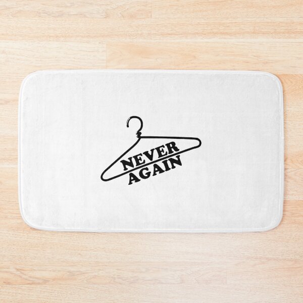 Item preview, Never Again Coat Hanger Pro Choice designed and sold by Amira Metz.