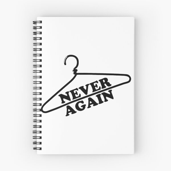 Item preview, Never Again Coat Hanger Pro Choice designed and sold by Amira Metz.