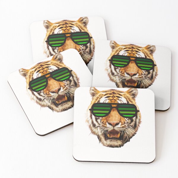 Item preview, Tiger with sunglasses for boys designed and sold by Click-Like.