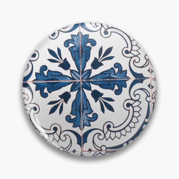 Item preview, Blue Portuguese Tile designed and sold by antevasinart.