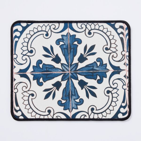 Item preview, Blue Portuguese Tile designed and sold by antevasinart.