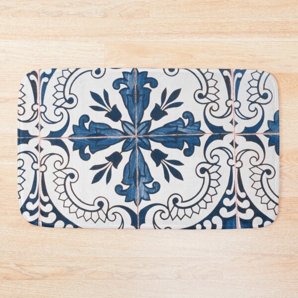 Item preview, Blue Portuguese Tile designed and sold by antevasinart.