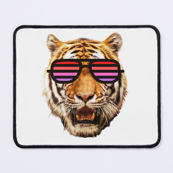 Item preview, tiger with sunglasses for kids designed and sold by Click-Like.