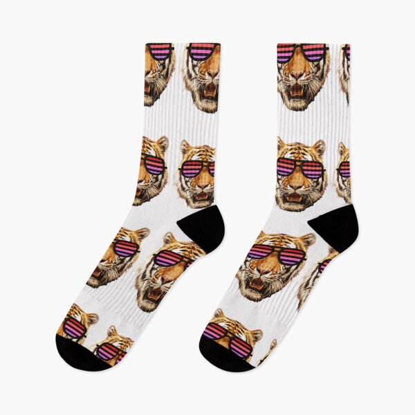 Item preview, tiger with sunglasses for kids designed and sold by Click-Like.