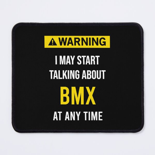 Item preview, Warning BMX ,Bicycle Bike Bikes Biking Biker Cycle Cyclist Cycling designed and sold by HayleyAnn79.