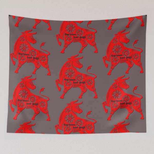 Item preview, Cartoon bad guys names The Bull Collection Funny designed and sold by Narcisa22.