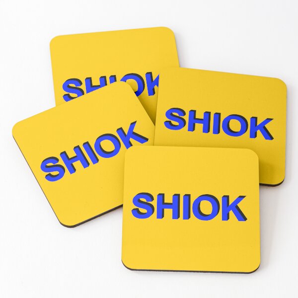 Item preview, Shiok singlish 3d text designed and sold by UniqueDesignHub.