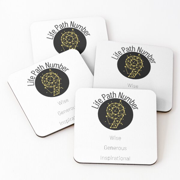 Item preview, Life Path Number 9, Wise, Generous, Inspirational    designed and sold by Black11Flamingo.