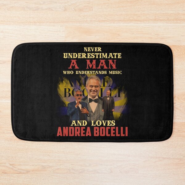 Item preview, Never Underestimate A Man Who Loves Bocelli designed and sold by BryannaLaRussa.