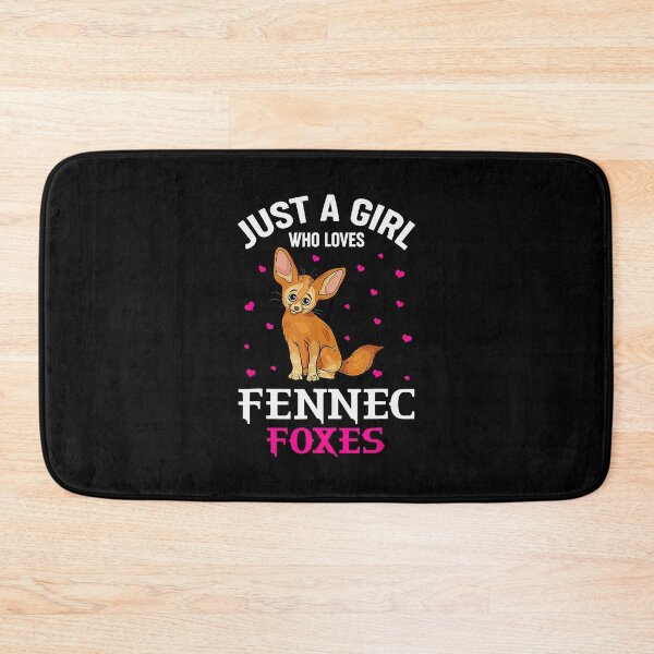 Item preview, Just A Girl Who Loves Fennec Foxes designed and sold by nwaja-art.