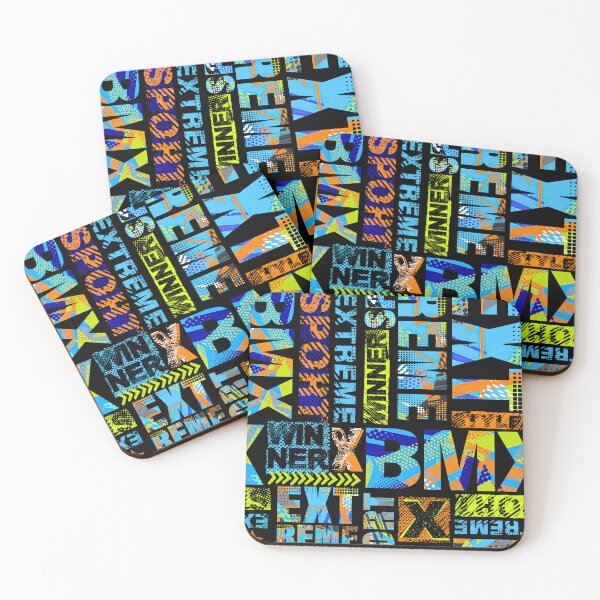 Item preview, Abstract Winner BMX Pattern designed and sold by HayleyAnn79.