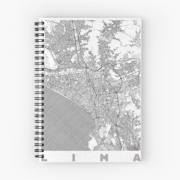 Item preview, Lima Map Line designed and sold by HubertRoguski.
