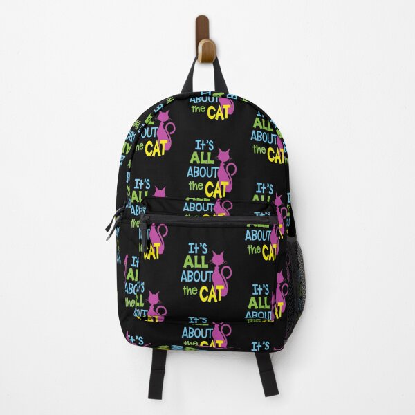 Item preview, 'It's All About The Cat' (Black) designed and sold by The Button Gal.
