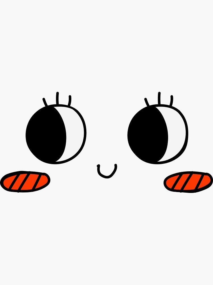 "Anime expression meme" Sticker for Sale by respeixe Redbubble