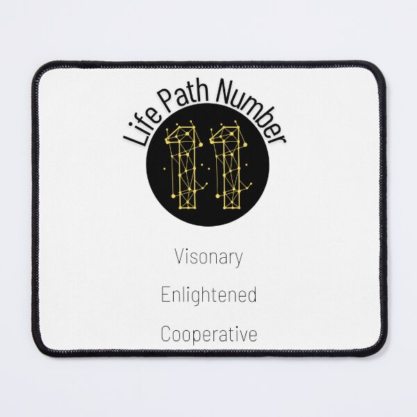 Item preview, Life Path Number 11, Visionary, Enlightened, Cooperative designed and sold by Black11Flamingo.