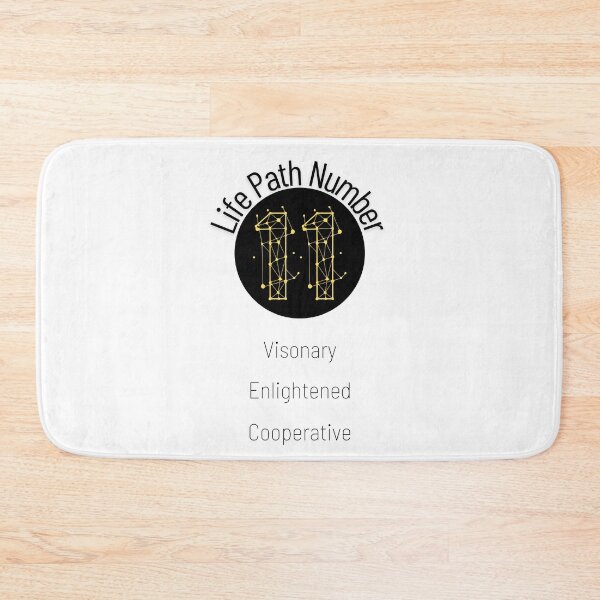 Item preview, Life Path Number 11, Visionary, Enlightened, Cooperative     designed and sold by Black11Flamingo.