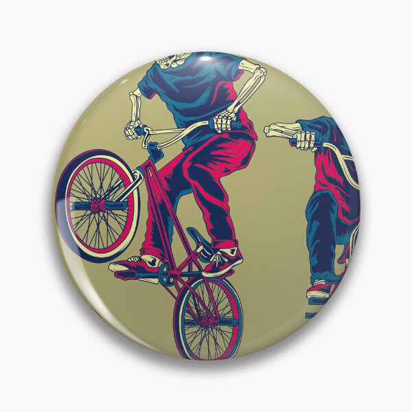Artikelvorschau, BMX-Schädel-Fahrer-Muster entworfen und verkauft von HayleyAnn79.