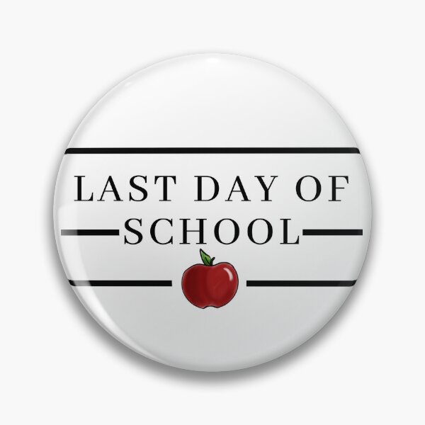 Item preview, Last Day of School with Red Apple designed and sold by SMillustrations.