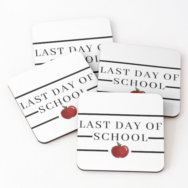 Item preview, Last Day of School with Red Apple designed and sold by SMillustrations.