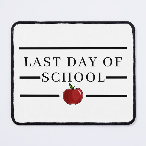 Item preview, Last Day of School with Red Apple designed and sold by SMillustrations.
