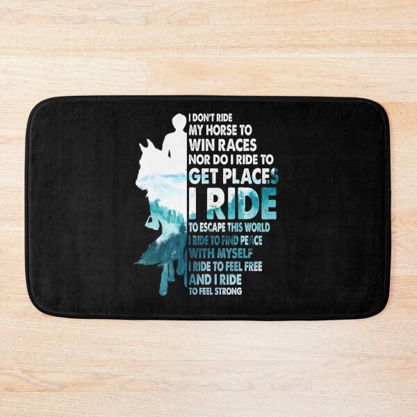Item preview, I DON RIDE MY HORSE TO WIN RACES NOR DO I RIDE TO GET designed and sold by sobriowslen.