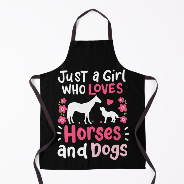Item preview, Just a Girl Who Loves Horses and Dogs designed and sold by nwaja-art.