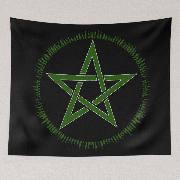 Item preview, Pentagram Pagan Symbol of Protection designed and sold by Potty Pagan.