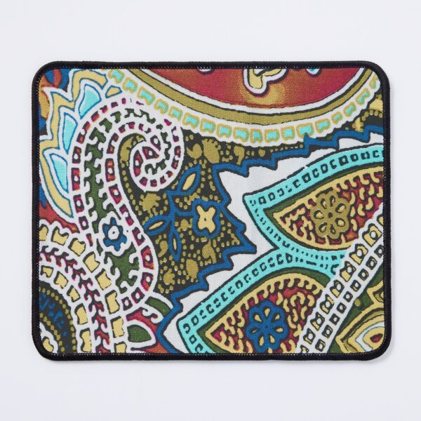 Item preview, Multicolor Paisley Pattern designed and sold by antevasinart.