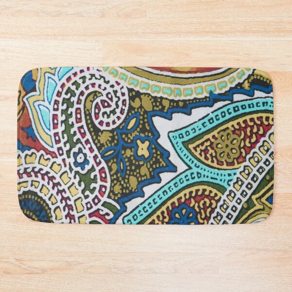 Item preview, Multicolor Paisley Pattern designed and sold by antevasinart.