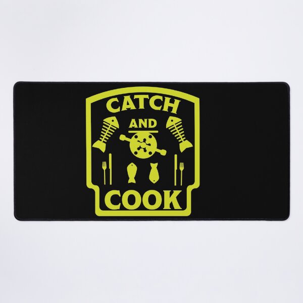 Item preview, Catch And Cook Fishing - Wild Fishing - Game Fishing - Wild Food Cooking -  designed and sold by happygiftideas.